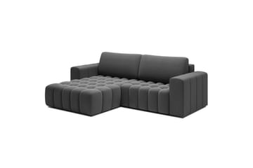 Sektionssofa Eltap Bonett 250x175x92 cm - Paros 06, Grå, Venstre - Møbler - Sofaer - Sovesofaer