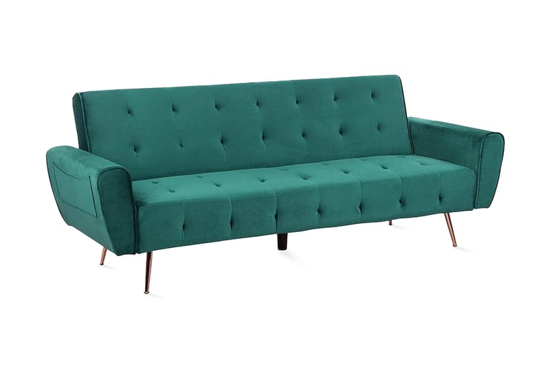 Selnes sovesofa 212 cm - Grøn - Sovesofaer