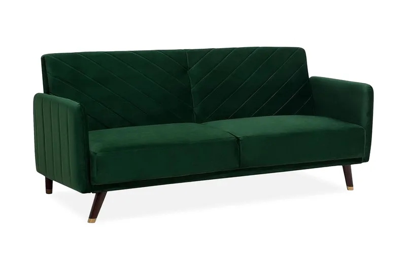 Senja sovesofa 200 cm, Grøn