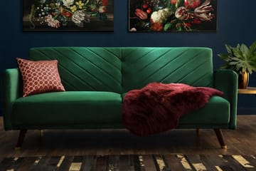 Senja sovesofa 200 cm - Grøn - Møbler - Sofaer - Sovesofaer