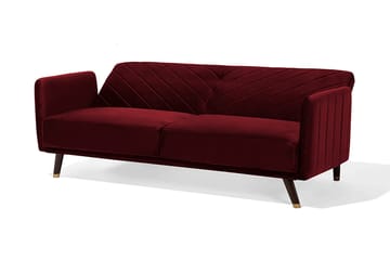 Senja sovesofa 200 cm - Rød - Møbler - Sofaer - Sovesofaer