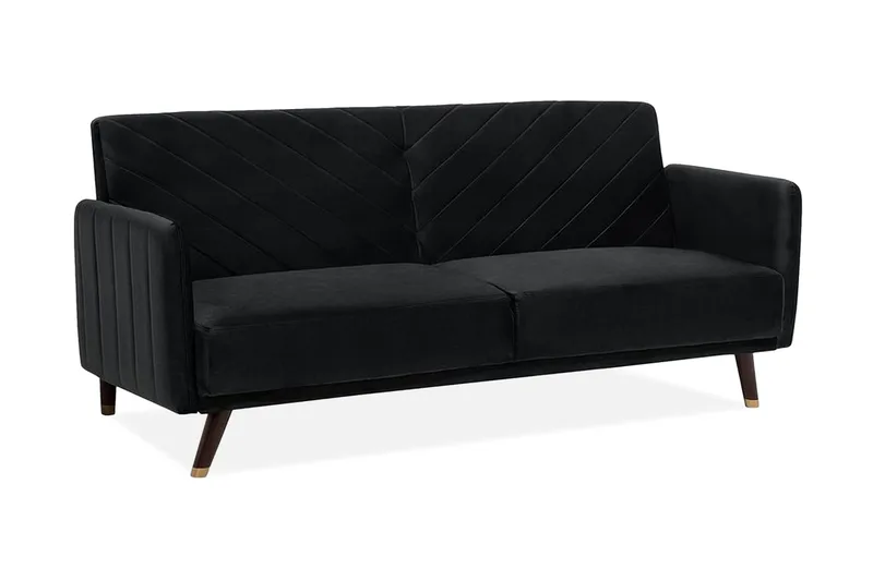 Senja sovesofa 200 cm, Sort