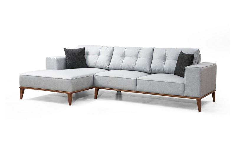 Shallo Sovesofa med Chaiselong Venstre, Grå