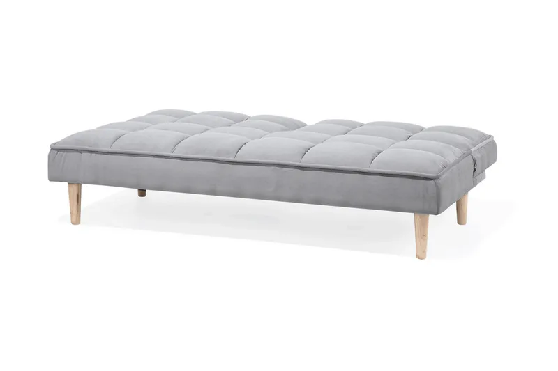 Siljan 3-personers Rektangulær Sovesofa 105x177 cm i Stof - Grå - Møbler - Sofaer - Sovesofaer
