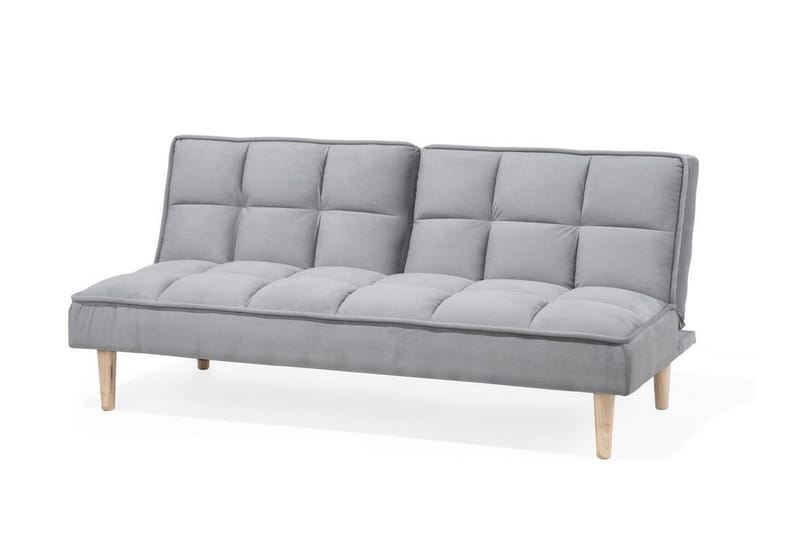 Siljan 3-personers Rektangulær Sovesofa 105x177 cm i Stof - Grå - Møbler - Sofaer - Sovesofaer