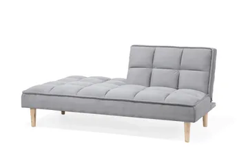 Siljan 3-personers Rektangulær Sovesofa 105x177 cm i Stof - Grå - Møbler - Sofaer - Sovesofaer