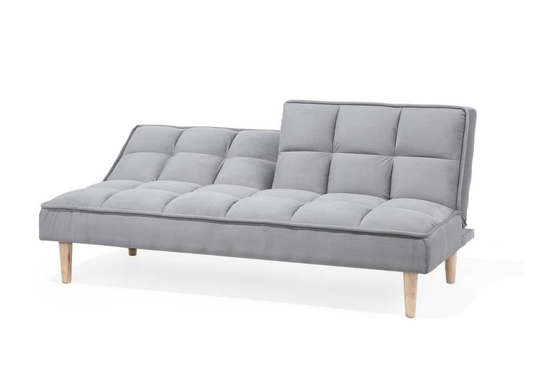 Siljan 3-personers Rektangulær Sovesofa 105x177 cm i Stof - Grå - Møbler - Sofaer - Sovesofaer