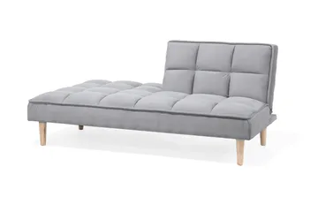 Siljan 3-personers Rektangulær Sovesofa 105x177 cm i Stof - Grå - Møbler - Sofaer - Sovesofaer