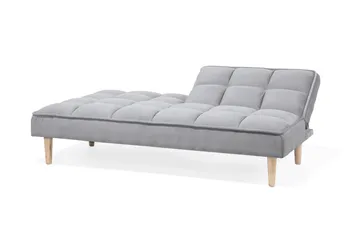 Siljan 3-personers Rektangulær Sovesofa 105x177 cm i Stof - Grå - Møbler - Sofaer - Sovesofaer