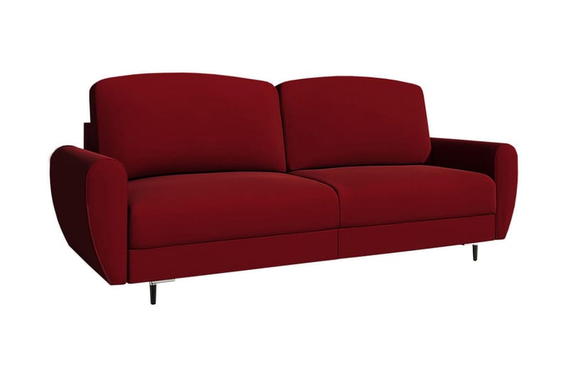 Silvia sovesofa 226x98x95 cm - Sovesofaer - 3 personers sovesofa - Velour sofaer