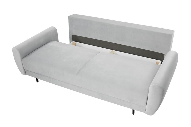 Silvia sovesofa 226x98x95 cm - Sovesofaer - 3 personers sovesofa - Velour sofaer