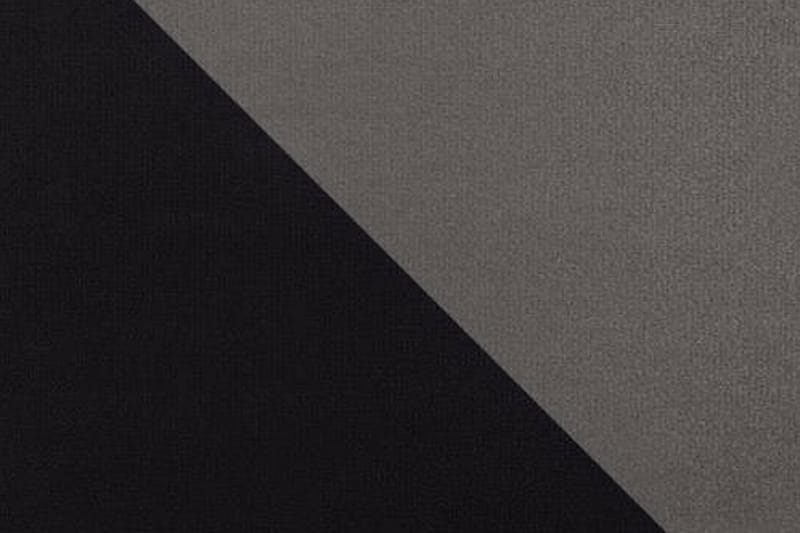 Skatteg Sofa med Ottoman - Sort|Grå - Møbler - Sofaer - Sovesofaer - Hjørnesovesofa