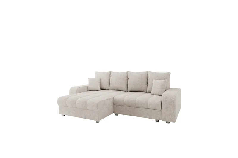 Smolmark Sovesofa med Chaiselong 3-personers, Beige