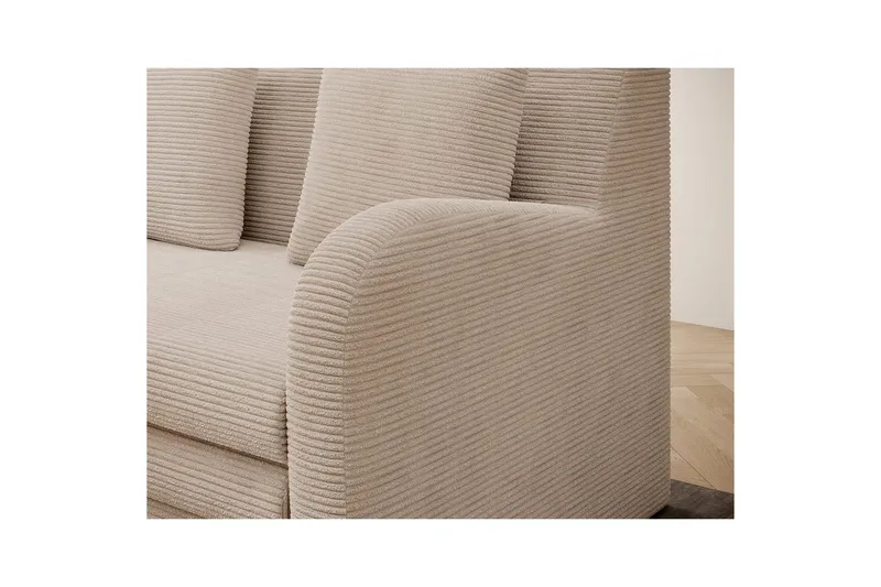 Sofa Eltap Ario 130x85x103 cm - Jarell 18, Lys Beige - Møbler - Sofaer - Sovesofaer