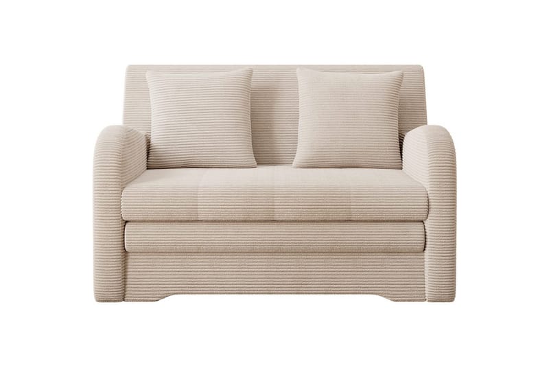 Sofa Eltap Ario 130x85x103 cm - Jarell 18, Lys Beige - Møbler - Sofaer - Sovesofaer