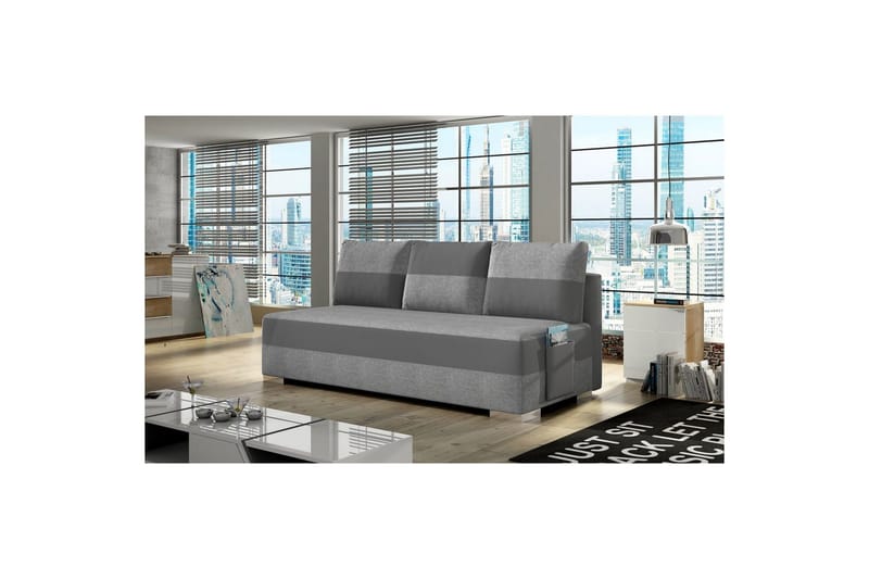 Sofa Eltap Atila 200x83x92 cm - Sawana 21, Soft 29, Grå - Møbler - Sofaer - Sovesofaer