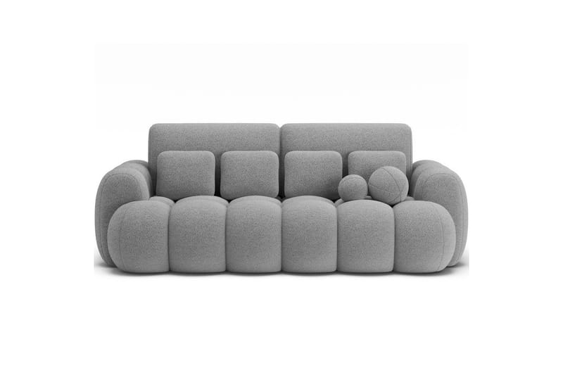 Sofa Eltap Cotonn 256x105x119 cm, Royal 04, Grå
