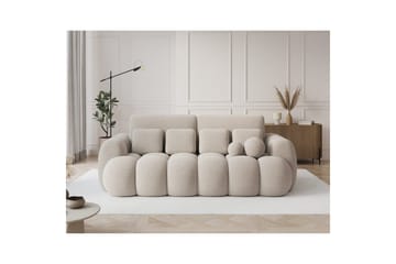 Sofa Eltap Cotonn 256x105x119 cm - Royal 18, Beige - Møbler - Sofaer - Sovesofaer