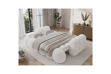 Sofa Eltap Cotonn 256x105x119 cm - Paolli 01, Hvid - Møbler - Sofaer - Sovesofaer