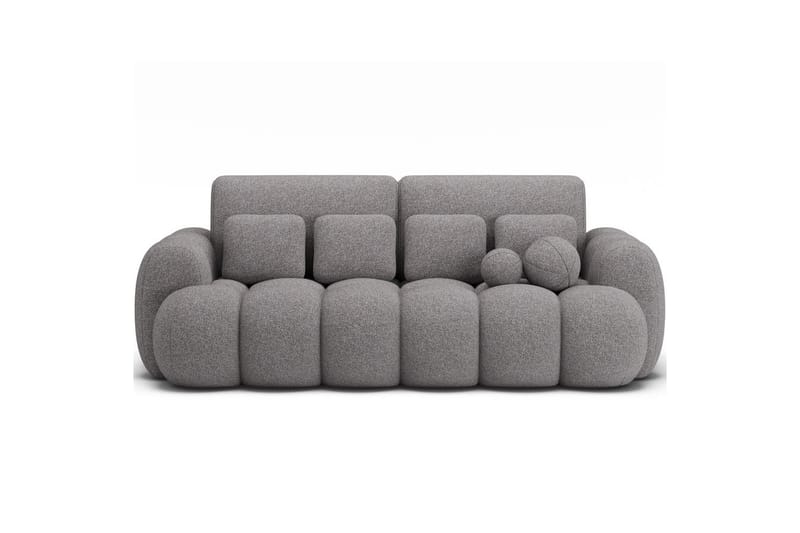 Sofa Eltap Cotonn 256x105x119 cm, Paolli 04, Grå