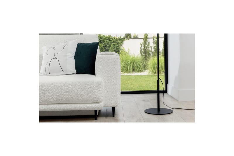 Sofa Eltap Dalia 248x84x95 cm - Royal 01, Hvid - Møbler - Sofaer - Sovesofaer