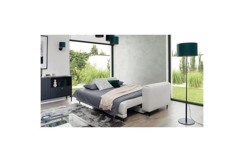 Sofa Eltap Dalia 248x84x95 cm - Royal 01, Hvid - Møbler - Sofaer - Sovesofaer