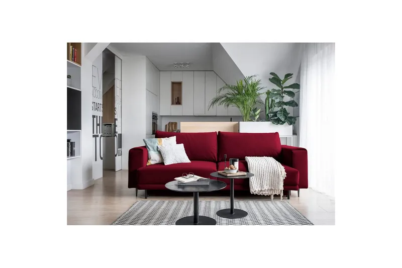 Sofa Eltap Dalia 248x84x95 cm - Velvetmat 30 - Møbler - Sofaer - Sovesofaer