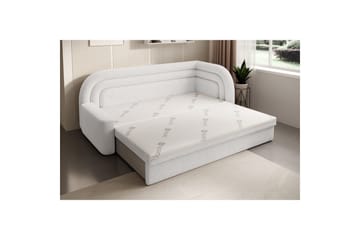 Sofa Eltap Fabillo 223x86x80 cm - Royal 01, Hvid, Højre - Møbler - Sofaer - Sovesofaer
