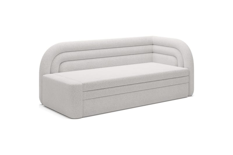 Sofa Eltap Fabillo 223x86x80 cm - Royal 01, Hvid, Højre - Møbler - Sofaer - Sovesofaer