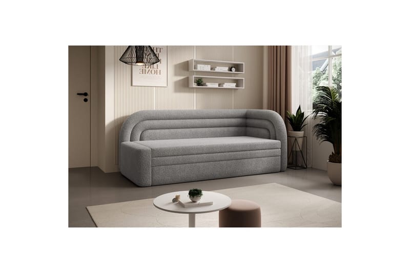 Sofa Eltap Fabillo 223x86x80 cm - Royal 04, Lysegrå, Højre - Møbler - Sofaer - Sovesofaer