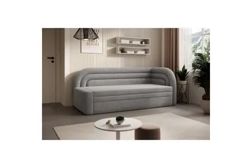 Sofa Eltap Fabillo 223x86x80 cm - Royal 04, Lysegrå, Højre - Møbler - Sofaer - Sovesofaer