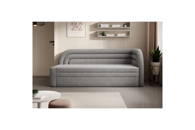 Sofa Eltap Fabillo 223x86x80 cm - Royal 04, Lysegrå, Højre - Møbler - Sofaer - Sovesofaer