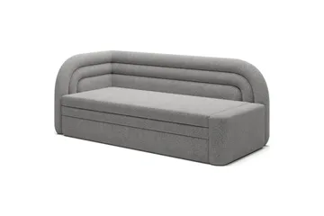 Sofa Eltap Fabillo 223x86x80 cm - Royal 04, Lysegrå, Venstre - Møbler - Sofaer - Sovesofaer