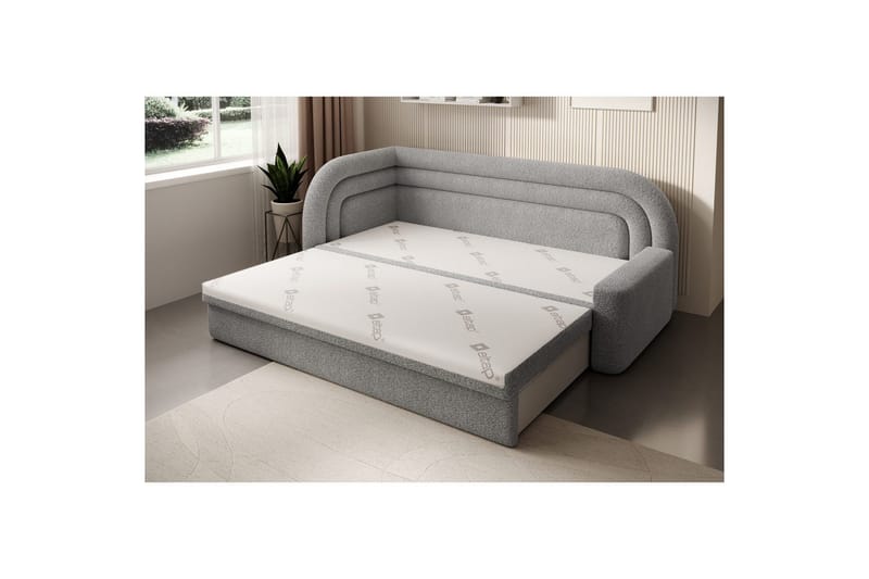 Sofa Eltap Fabillo 223x86x80 cm - Royal 04, Lysegrå, Venstre - Møbler - Sofaer - Sovesofaer