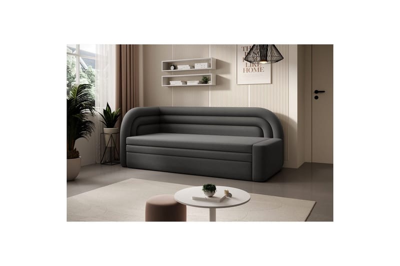 Sofa Eltap Fabillo 223x86x80 cm - Sola 6, Grå, Venstre - Møbler - Sofaer - Sovesofaer