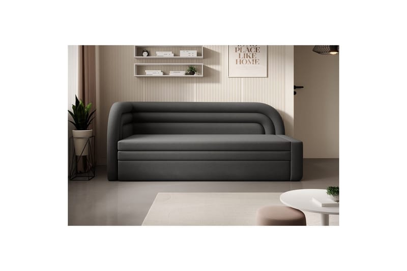 Sofa Eltap Fabillo 223x86x80 cm - Sola 6, Grå, Venstre - Møbler - Sofaer - Sovesofaer