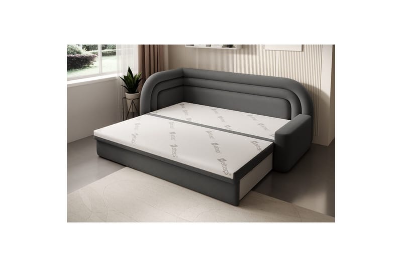 Sofa Eltap Fabillo 223x86x80 cm - Sola 6, Grå, Venstre - Møbler - Sofaer - Sovesofaer