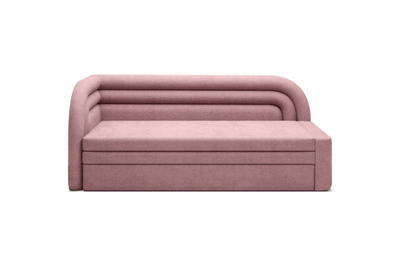 Sofa Eltap Fabillo 223x86x80 cm - Touch 24, Pink, Venstre - Møbler - Sofaer - Sovesofaer