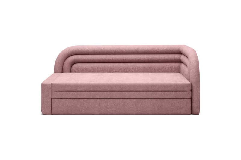 Sofa Eltap Fabillo 223x86x80 cm, Touch 24, Pink, Højre