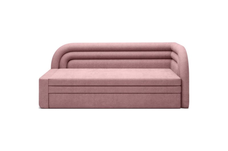 Sofa Eltap Fabillo 223x86x80 cm - Touch 24, Pink, Højre - Møbler - Sofaer - Sovesofaer