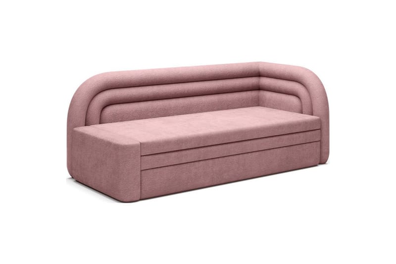 Sofa Eltap Fabillo 223x86x80 cm - Touch 24, Pink, Højre - Møbler - Sofaer - Sovesofaer