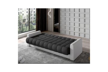 Sofa Eltap Garett 212x85x90 cm - Sawana 05, Soft 17, Grå, Hvid - Møbler - Sofaer - Sovesofaer