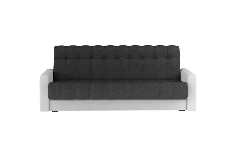 Sofa Eltap Garett 212x85x90 cm, Sawana 05, Soft 17, Grå, Hvid