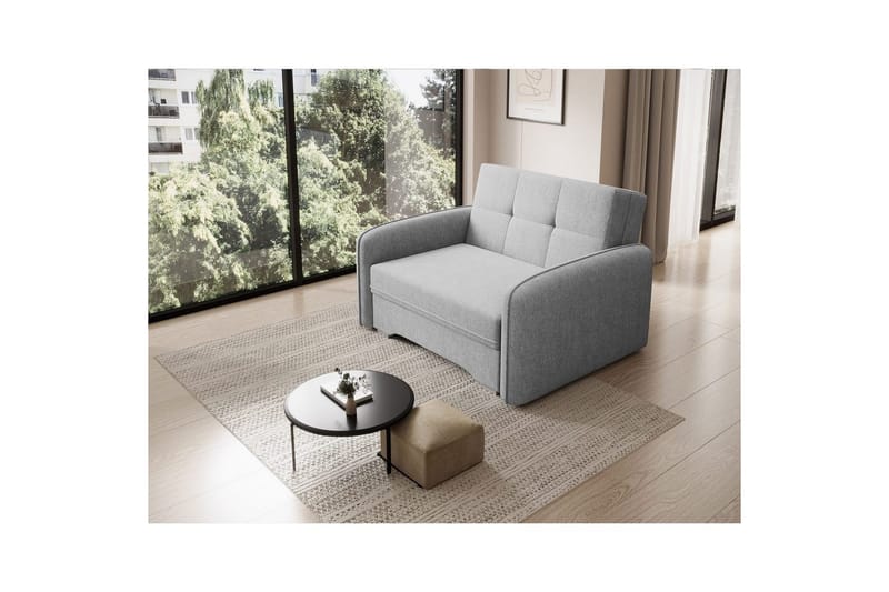 Sofa Eltap Laine 102x109x84 cm - Poco 3, Lysegrå - Møbler - Sofaer - Sovesofaer