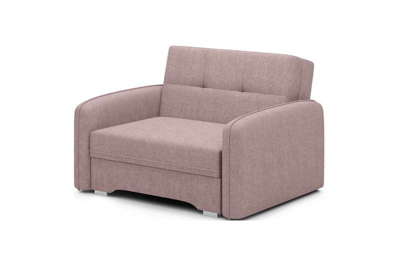 Sofa Eltap Laine 102x109x84 cm - Poco 101, Lyserød - Møbler - Sofaer - Sovesofaer