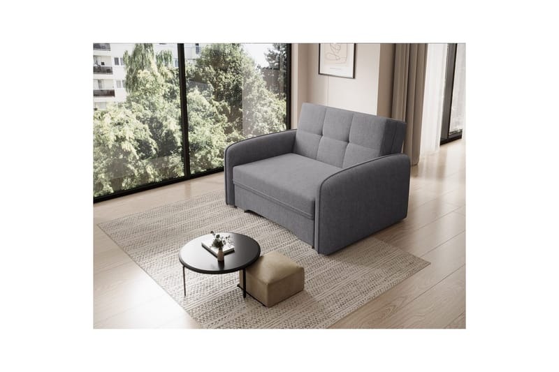 Sofa Eltap Laine 102x109x84 cm - Poco 4, Grå - Møbler - Sofaer - Sovesofaer