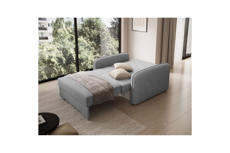 Sofa Eltap Laine 102x109x84 cm - Poco 3, Lysegrå - Møbler - Sofaer - Sovesofaer