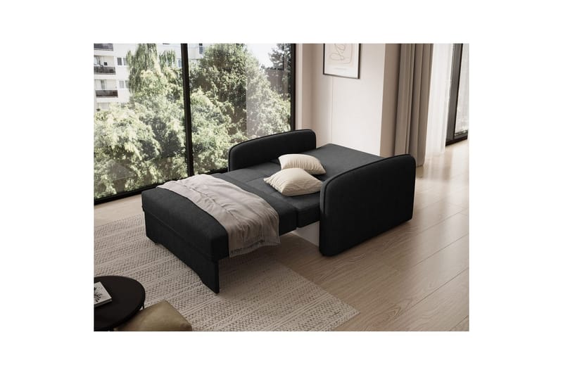 Sofa Eltap Laine 102x109x84 cm - Poco 10, Sort - Møbler - Sofaer - Sovesofaer
