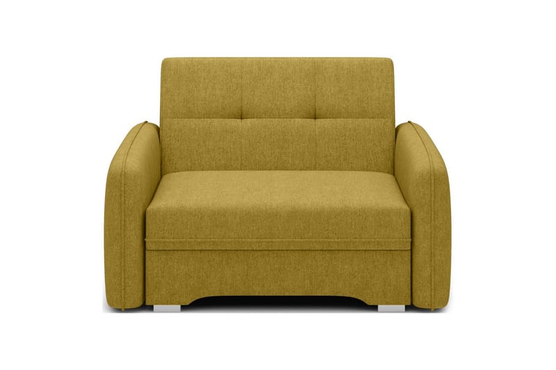 Sofa Eltap Laine 102x109x84 cm - Poco 50, Gul - Møbler - Sofaer - Sovesofaer