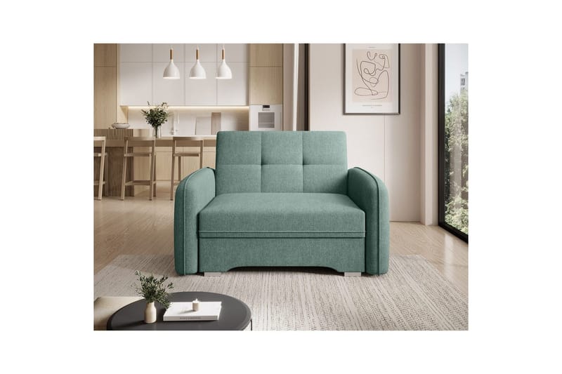 Sofa Eltap Laine 102x109x84 cm - Poco 100, Grøn - Møbler - Sofaer - Sovesofaer
